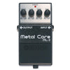 Boss ML-2 Metal Core Bundle w/ 2 Roland Black Series 6 inch Patch Cables Effects and Pedals / Distortion