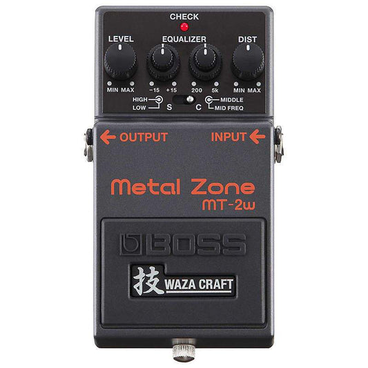 Boss MT-2W Metal Zone Waza Craft Distortion Pedal Effects and Pedals / Distortion