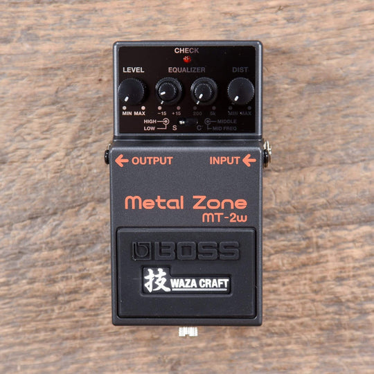 Boss MT-2W Metal Zone Waza Craft Distortion Pedal Effects and Pedals / Distortion