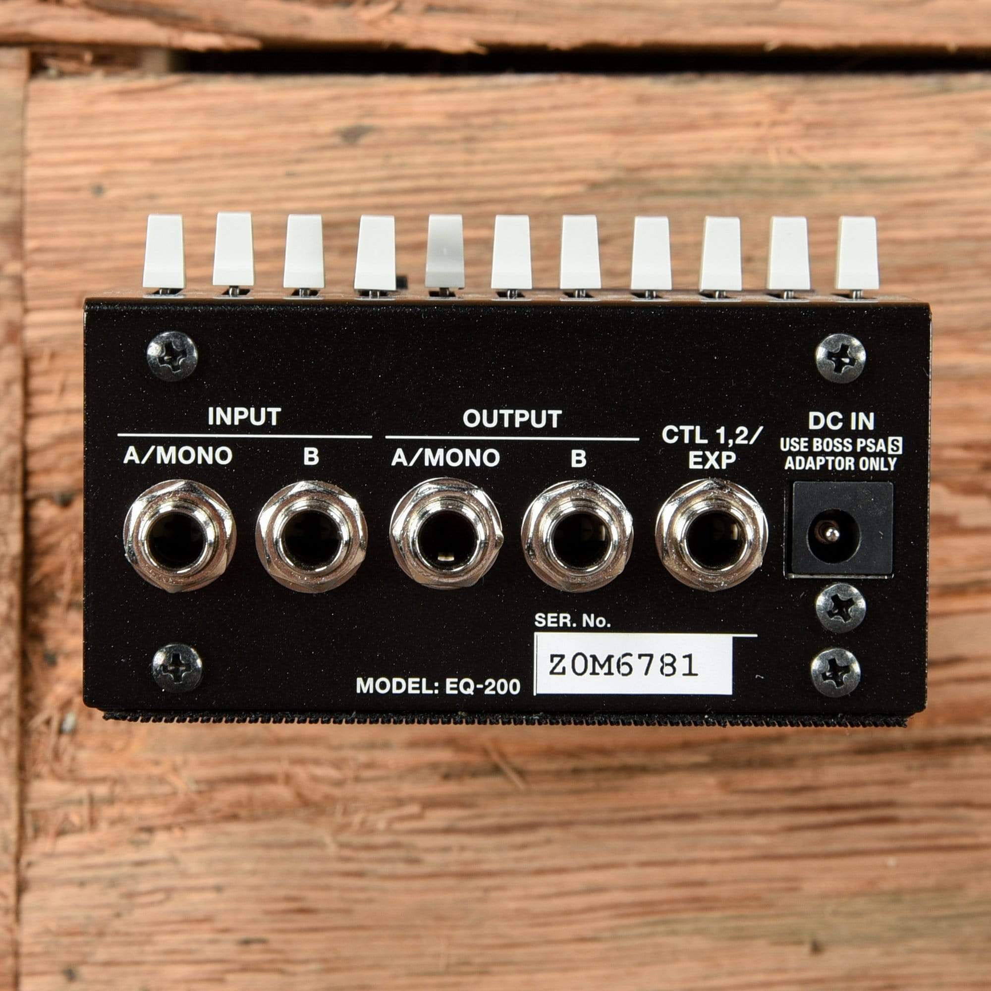 Boss EQ-200 Equalizer Effects and Pedals / EQ