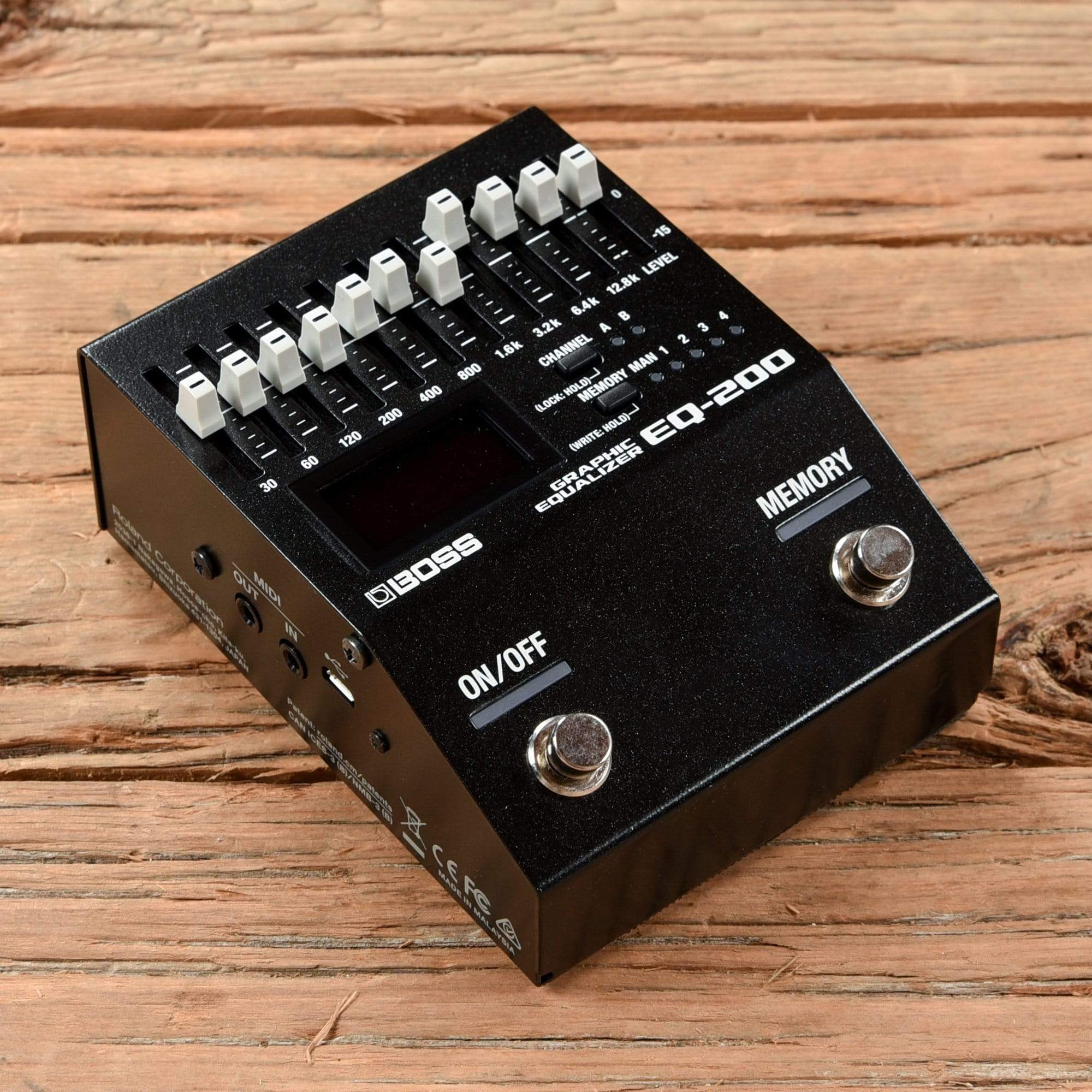 Boss EQ-200 Equalizer Effects and Pedals / EQ