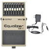 Boss GE-7 Equalizer Bundle w/ Boss PSA-120S2 Power Supply Effects and Pedals / EQ