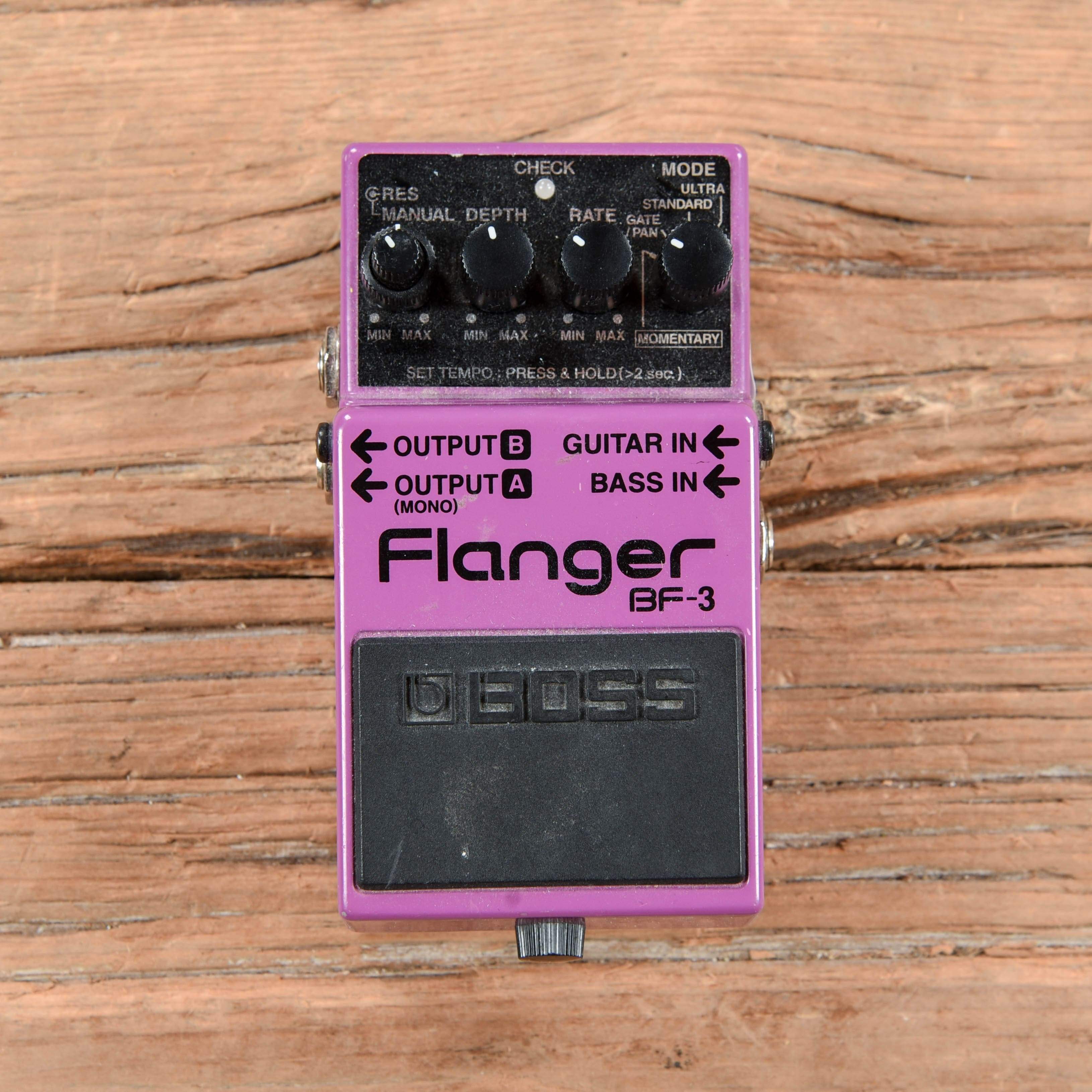 Boss BF-3 Flanger Effects and Pedals / Flanger