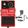 Boss RC-1 Loop Station Bundle w/ Boss PSA-120S2 Power Supply Effects and Pedals / Loop Pedals and Samplers
