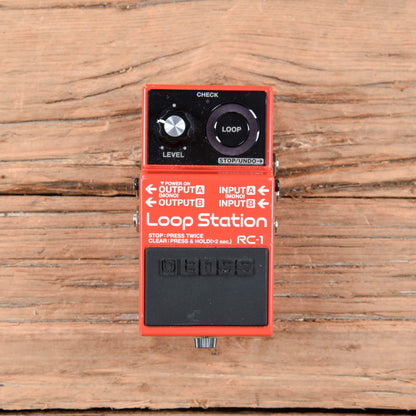 Boss RC-1 Loop Station Effects and Pedals / Loop Pedals and Samplers