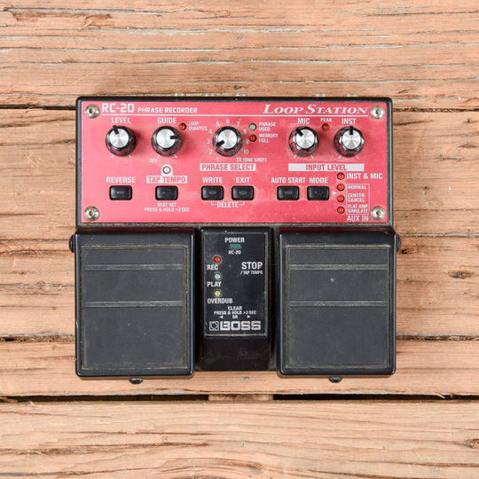 Boss RC-20 Loop Station Effects and Pedals / Loop Pedals and Samplers