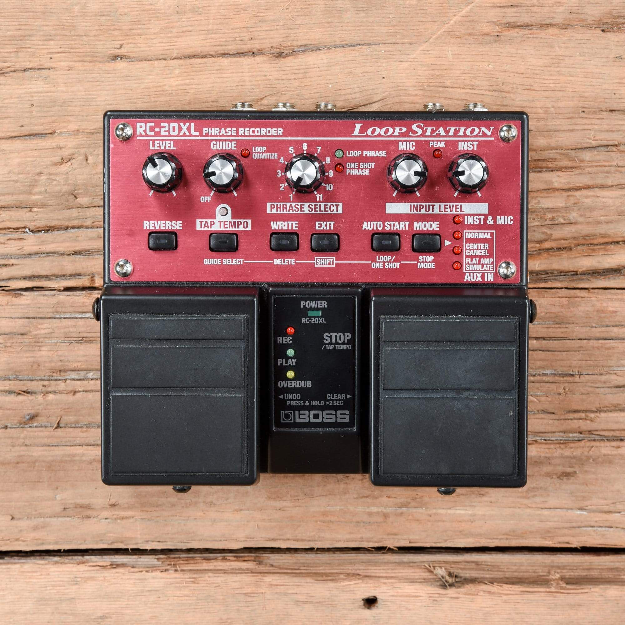 Boss RC-20XL Loop Station Effects and Pedals / Loop Pedals and Samplers