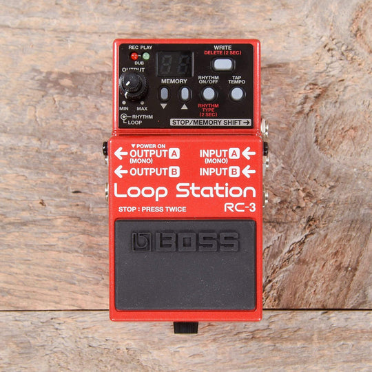 Boss RC-3 Loop Station Effects and Pedals / Loop Pedals and Samplers