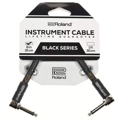 Boss RC-3 Loop Station Bundle w/ 2 Roland Black Series 6 inch Patch Cables Effects and Pedals / Loop Pedals and Samplers