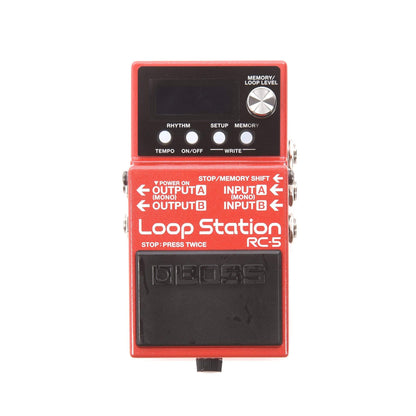 pedal loop boss Boss RC-5 Loop Station – Chicago Music Exchange