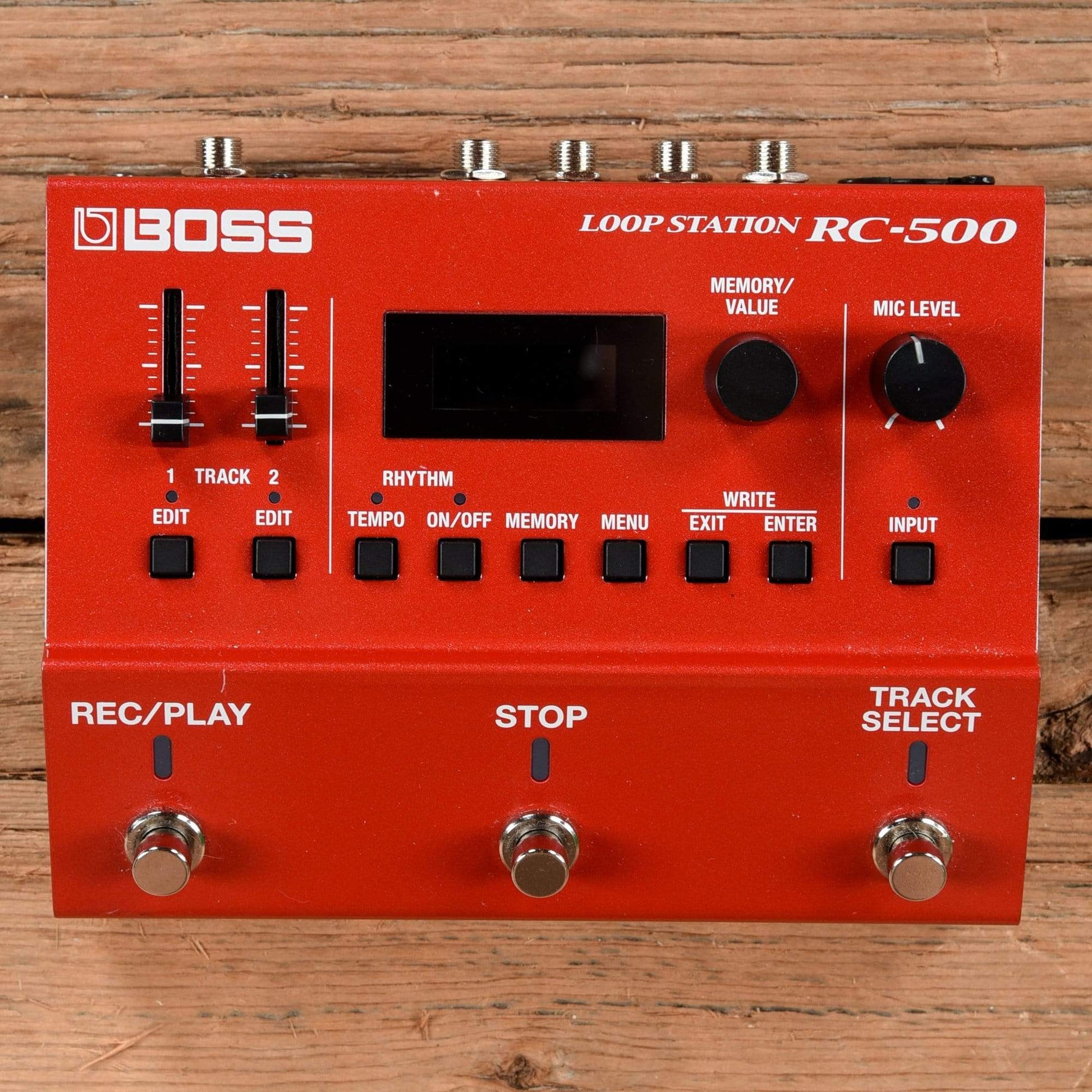 Boss RC-500 Loop Station Effects and Pedals / Loop Pedals and Samplers