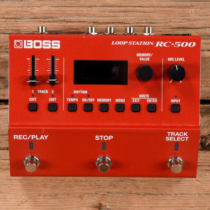 Boss RC-500 Loop Station Effects and Pedals / Loop Pedals and Samplers
