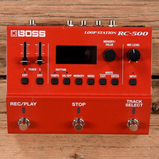Boss RC-500 Loop Station Effects and Pedals / Loop Pedals and Samplers