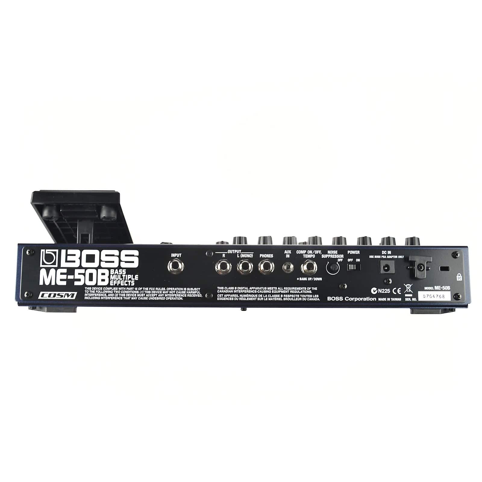 boss me bass pedal Boss ME-50B Bass Multiple Effects w/ COSM – Chicago Music Exchange