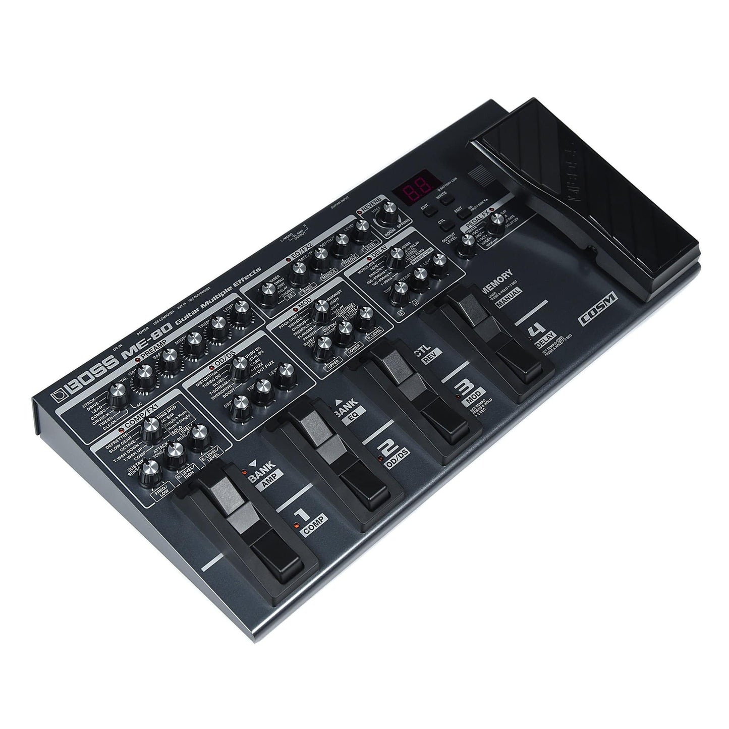 Boss ME-80 Multiple Guitar Effects & Looper Effects and Pedals / Multi-Effect Unit