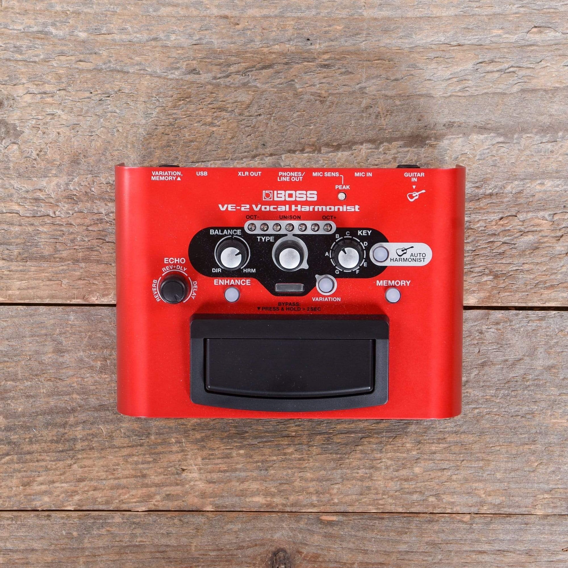 Boss VE-2 Vocal Harmonist – Chicago Music Exchange