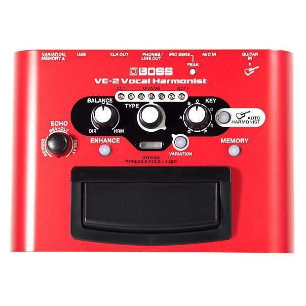 Boss VE-2 Vocal Harmonist Effects and Pedals / Multi-Effect Unit