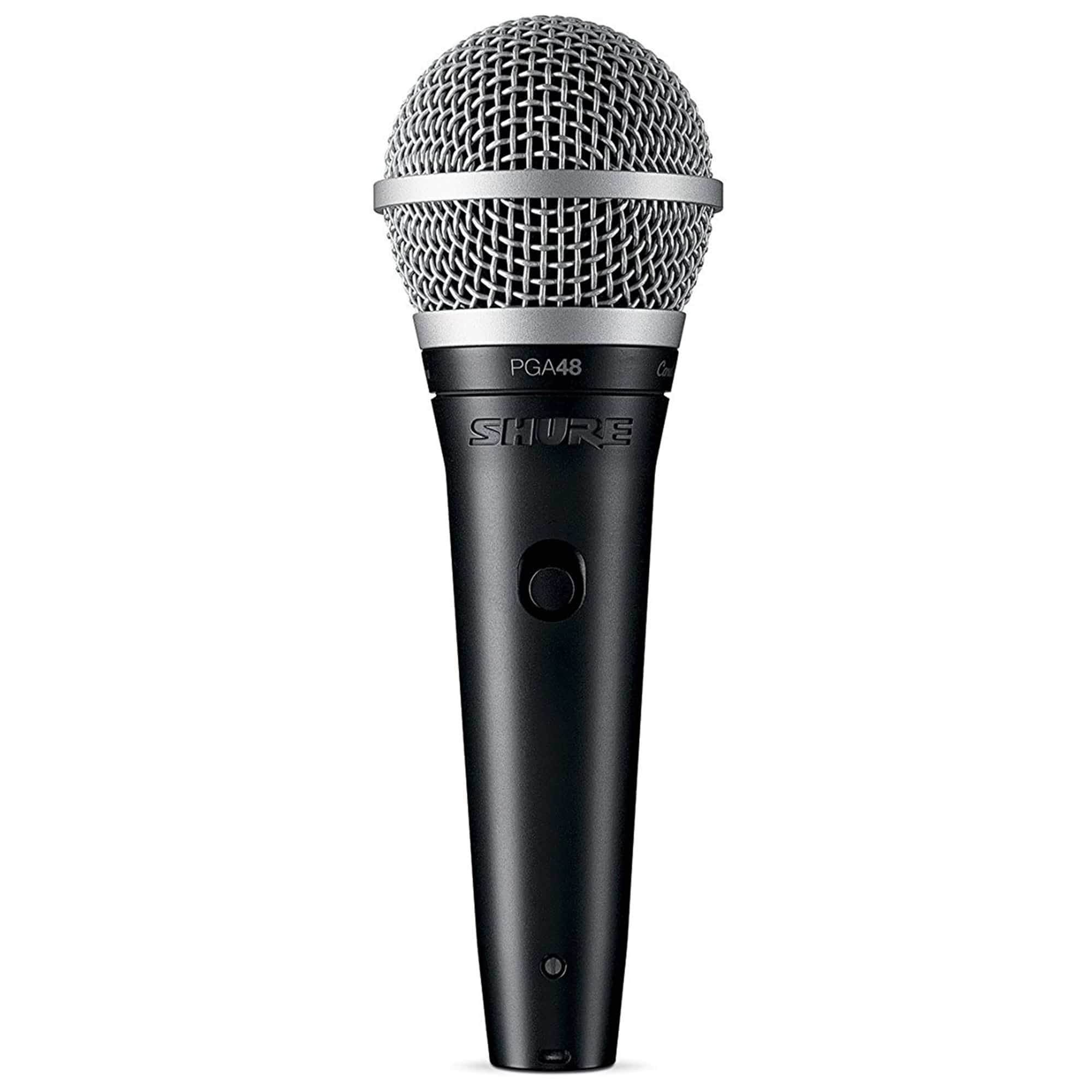 Boss VE-20 Vocal Performer Bundle w/ Shure PGA48 Cardioid Dynamic Vocal Microphone Effects and Pedals / Multi-Effect Unit