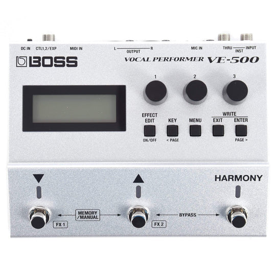 Boss VE-500 Vocal Performer Pedal Effects and Pedals / Multi-Effect Unit