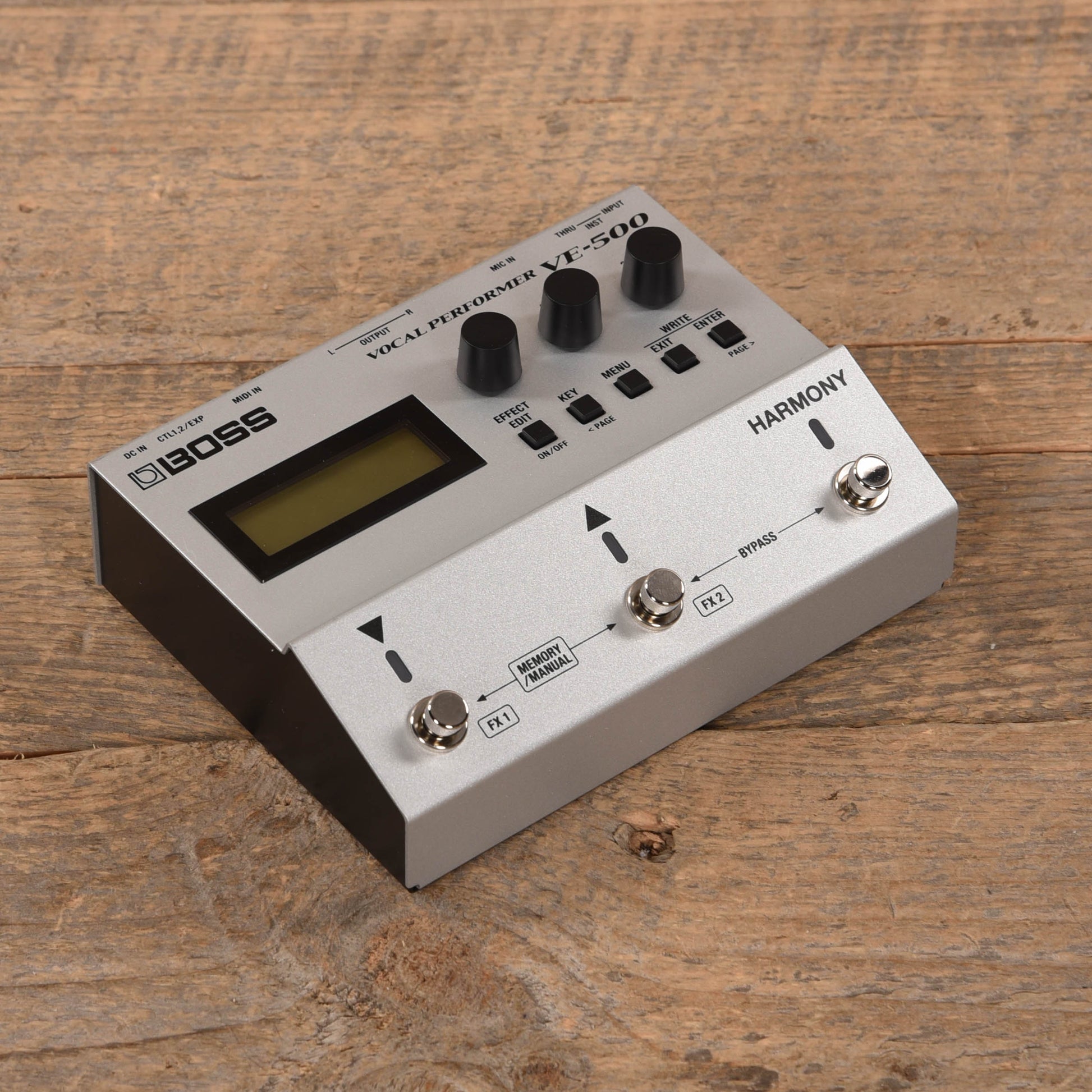 vocal performer pedal Boss VE-500 Vocal Performer Pedal