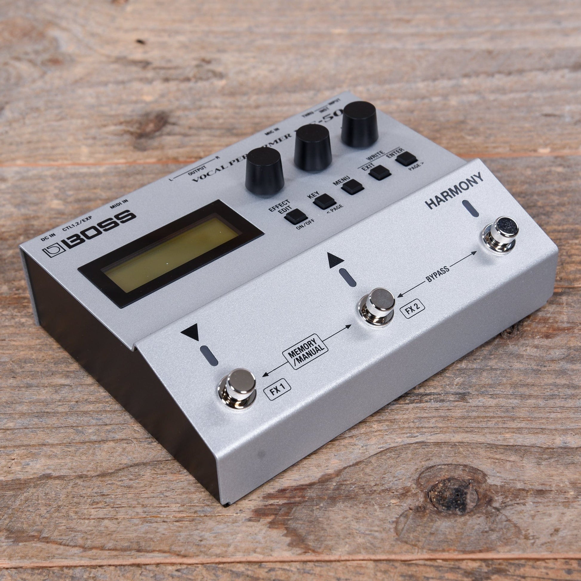best vocal effects pedal for live performance Boss VE-500 Vocal Performer Pedal – Chicago Music Exchange