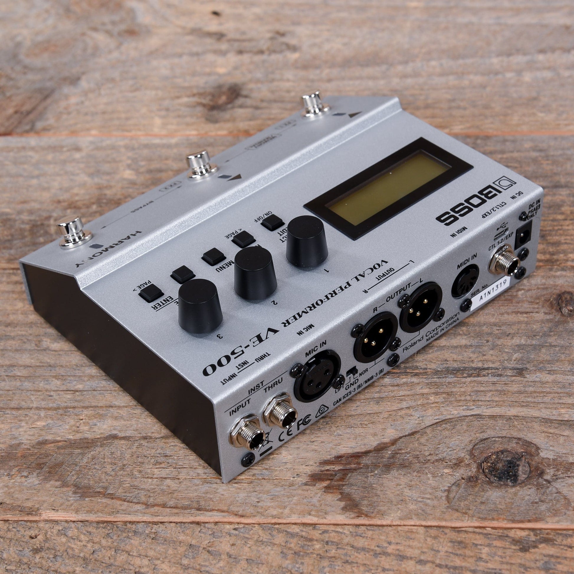 boss vox pedal Boss VE-500 Vocal Performer Pedal – Chicago Music Exchange