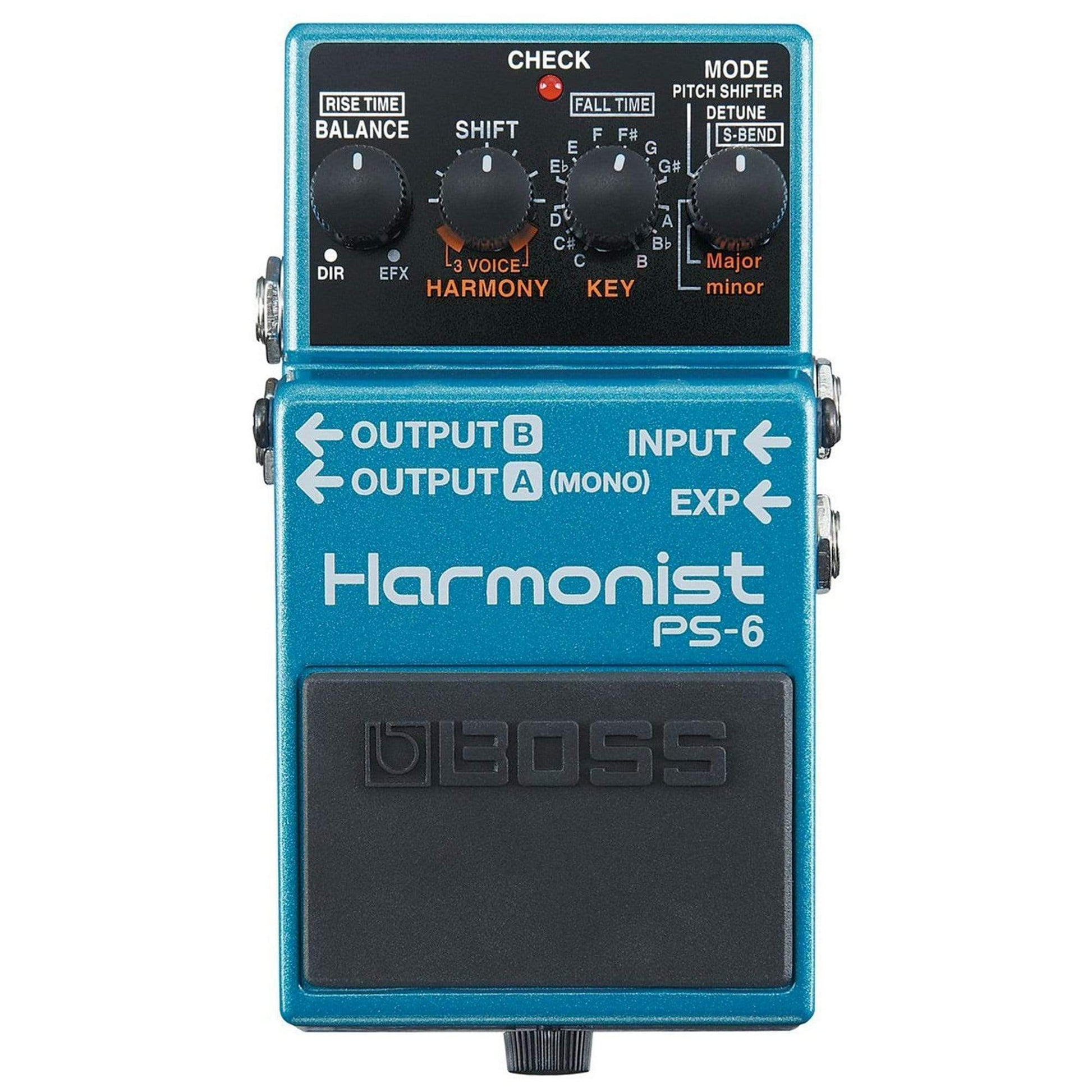 Boss PS-6 Harmonist Bundle w/ Boss PSA-120S2 Power Supply Effects and Pedals / Octave and Pitch