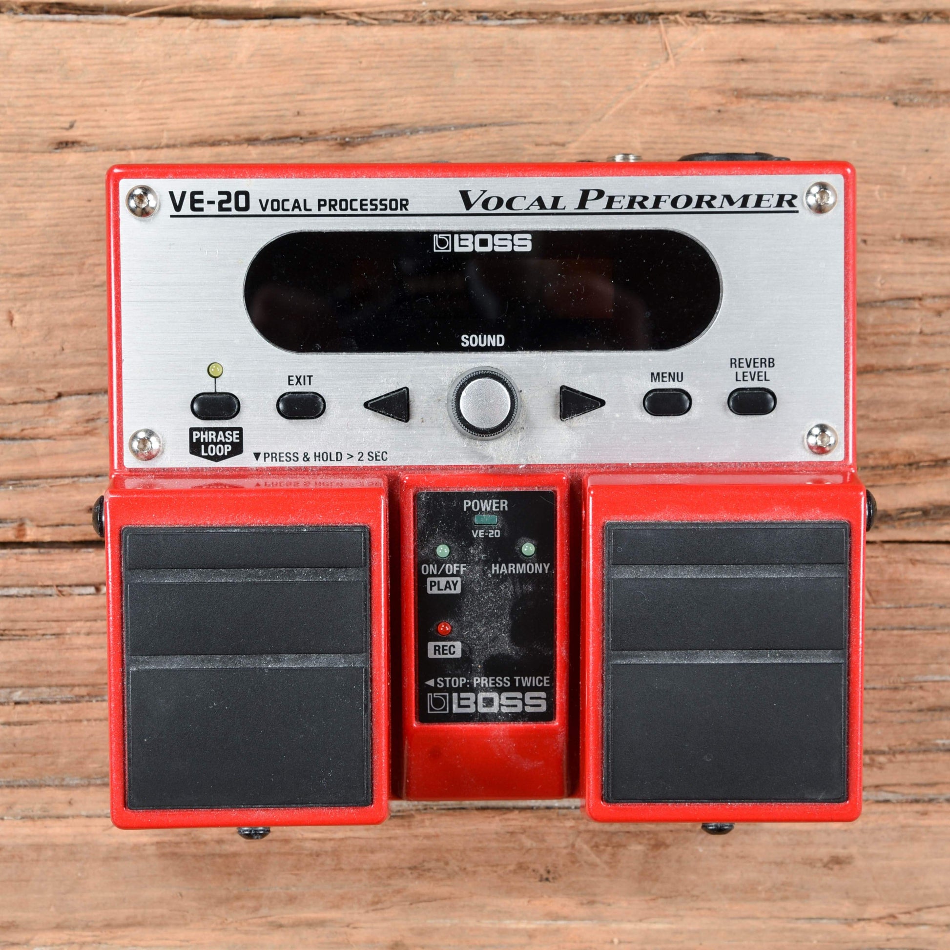 Boss VE-20 Vocal Performer Effects and Pedals / Octave and Pitch