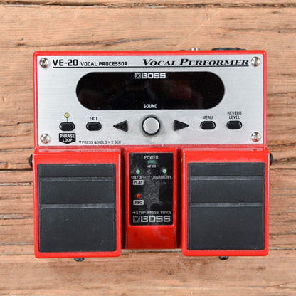 Boss VE-20 Vocal Performer Effects and Pedals / Octave and Pitch