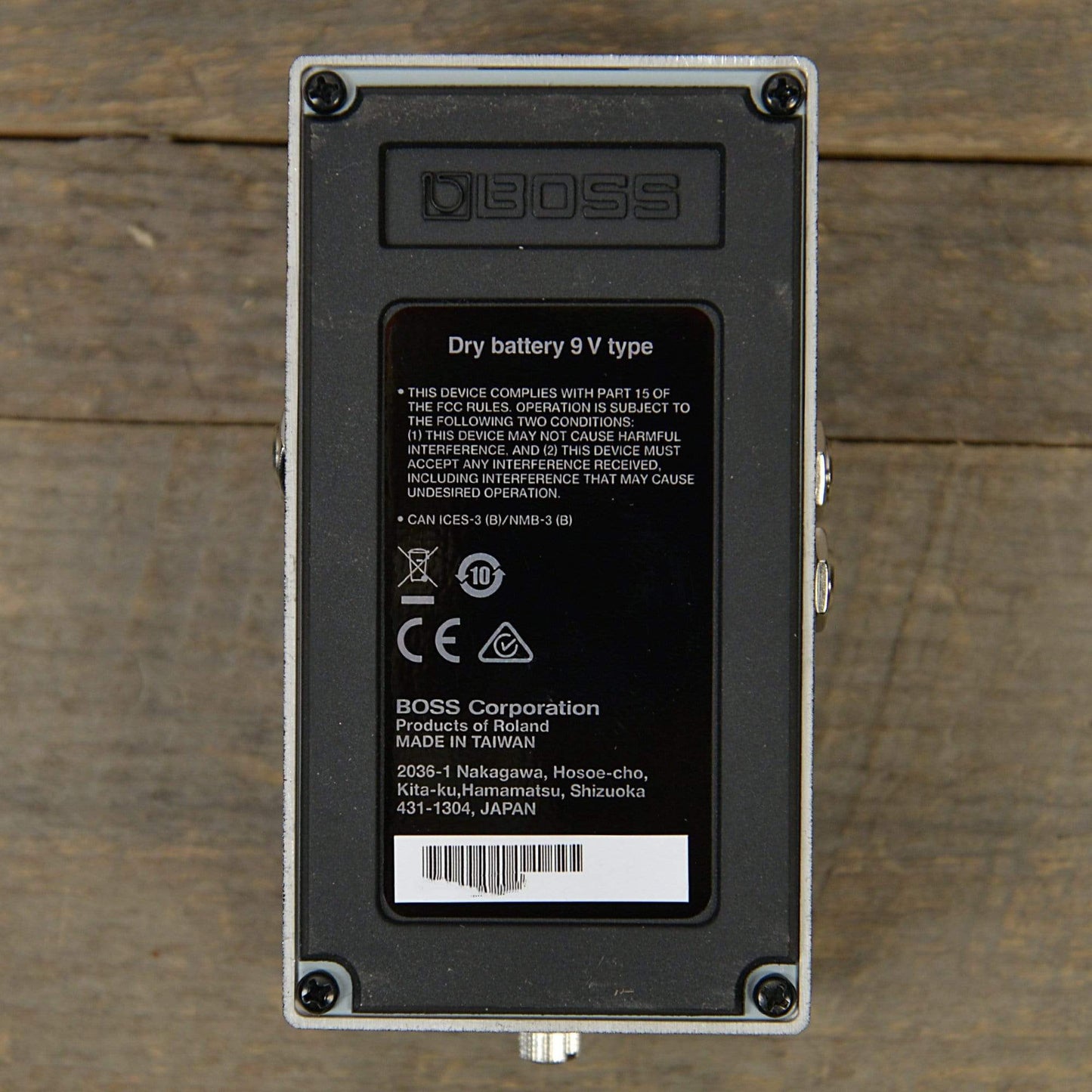 Boss BB-1X Bass Driver Effects and Pedals / Overdrive and Boost