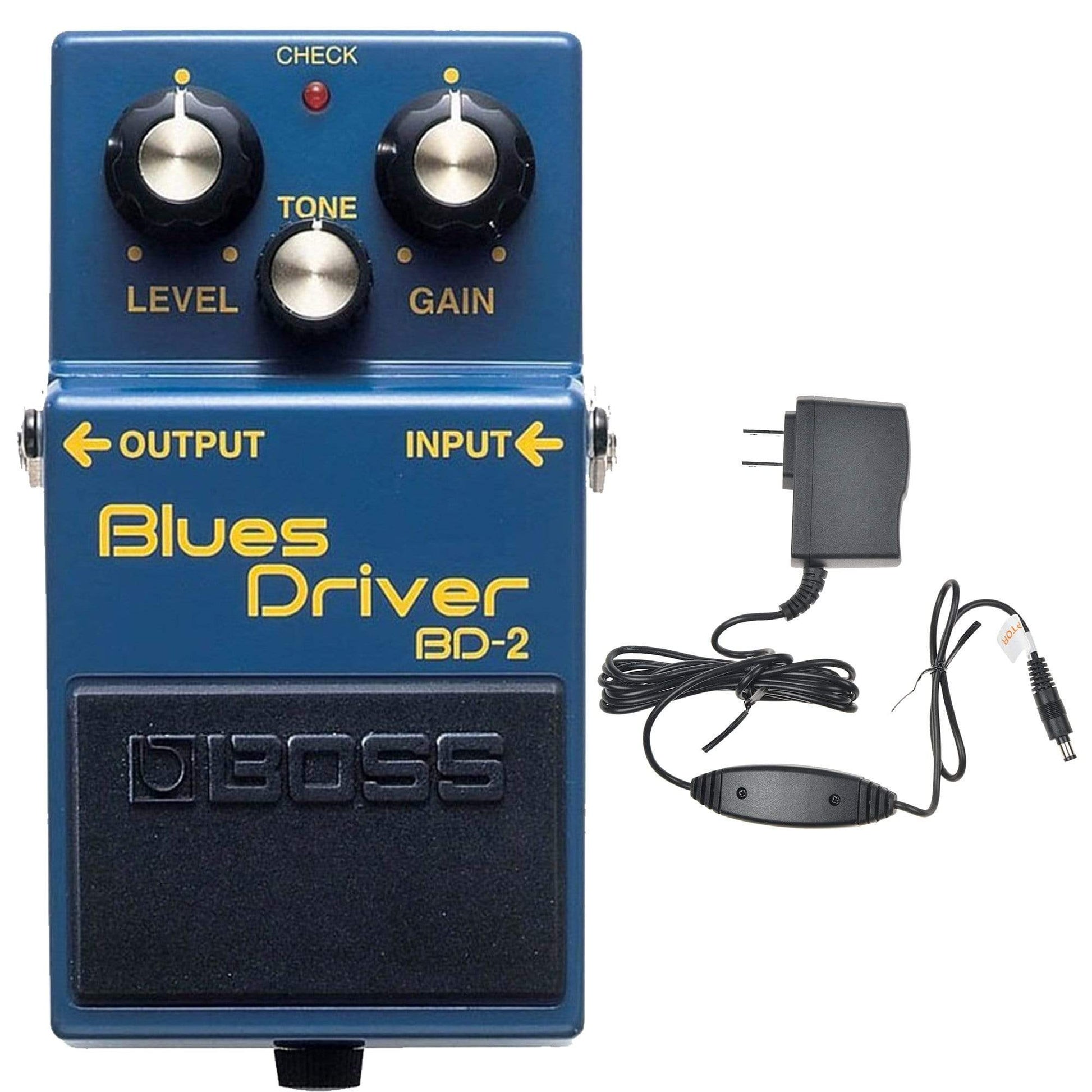 Boss BD-2 Blues Driver Bundle w/ Boss PSA-120S2 Power Supply – Chicago Music Exchange