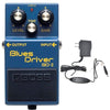 Boss BD-2 Blues Driver Bundle w/ Boss PSA-120S2 Power Supply Effects and Pedals / Overdrive and Boost