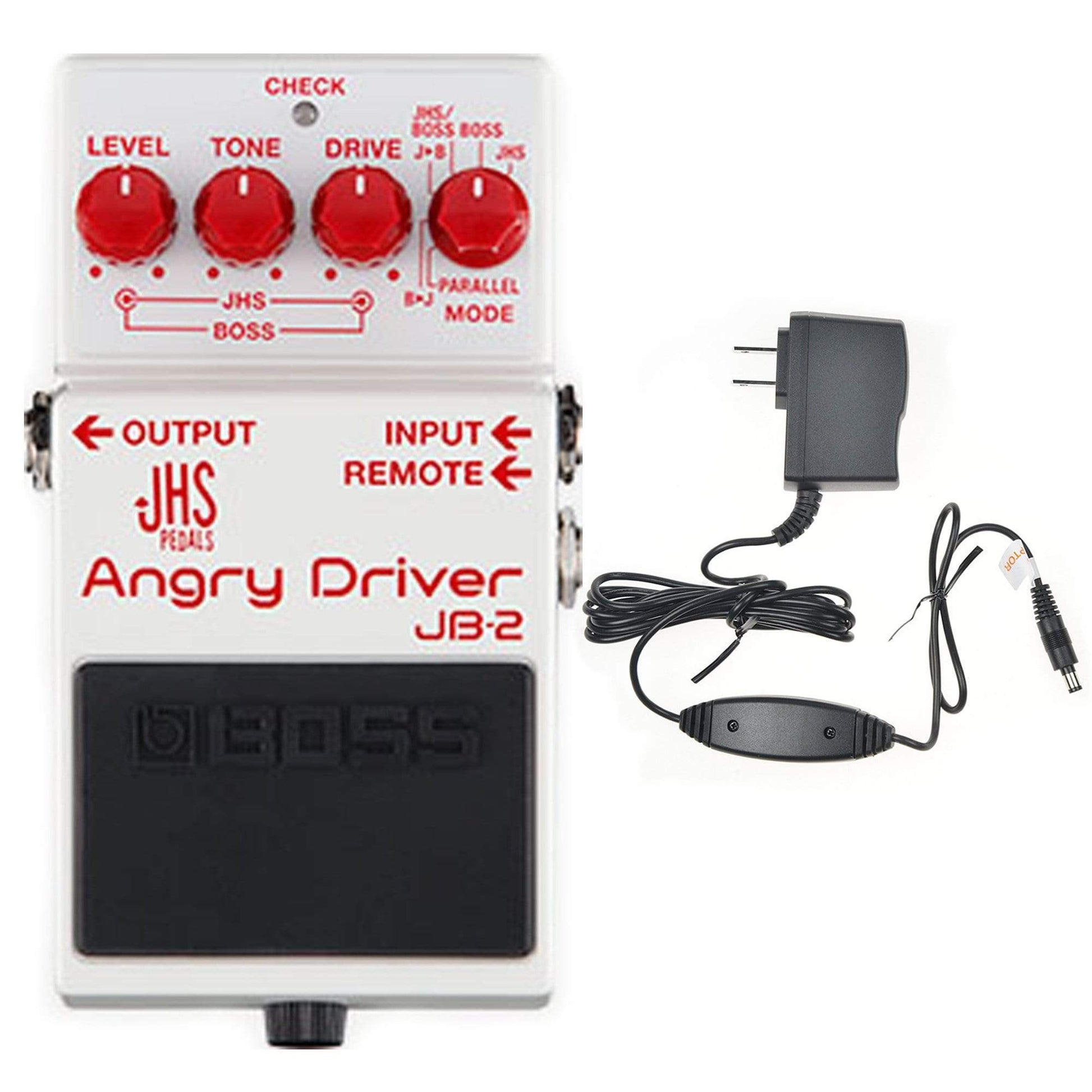 Boss JHS JB-2 Angry Driver Bundle w/ Boss PSA-120S2 Power Supply – Chicago Music Exchange