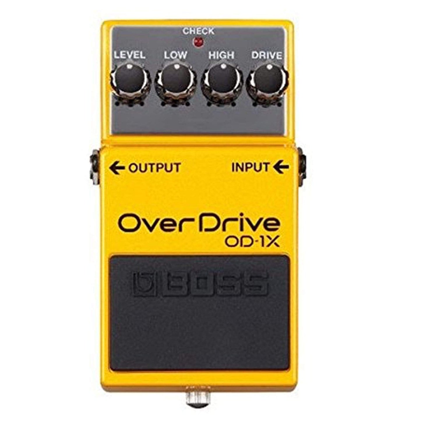 Boss OD-1X Overdrive Bundle w/ 2 Roland Black Series 6 inch Patch Cables Effects and Pedals / Overdrive and Boost
