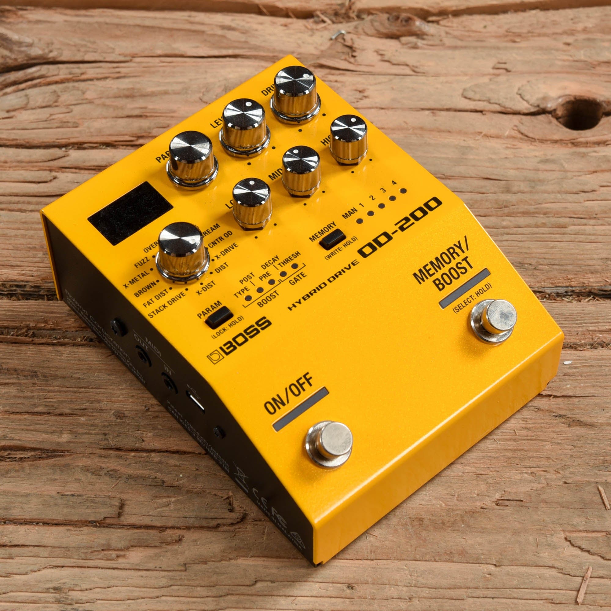 Boss OD-200 Hybrid Drive Effects and Pedals / Overdrive and Boost