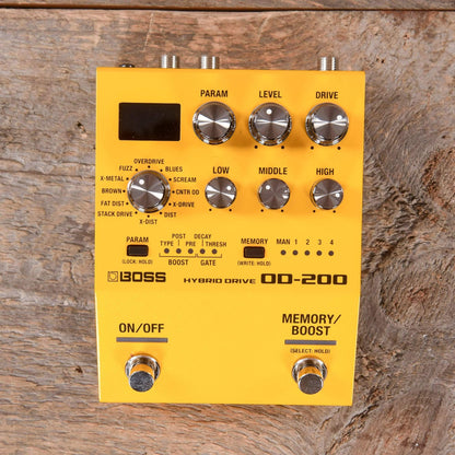 Boss OD-200 Overdrive - Effects and Pedals / Overdrive and Boost