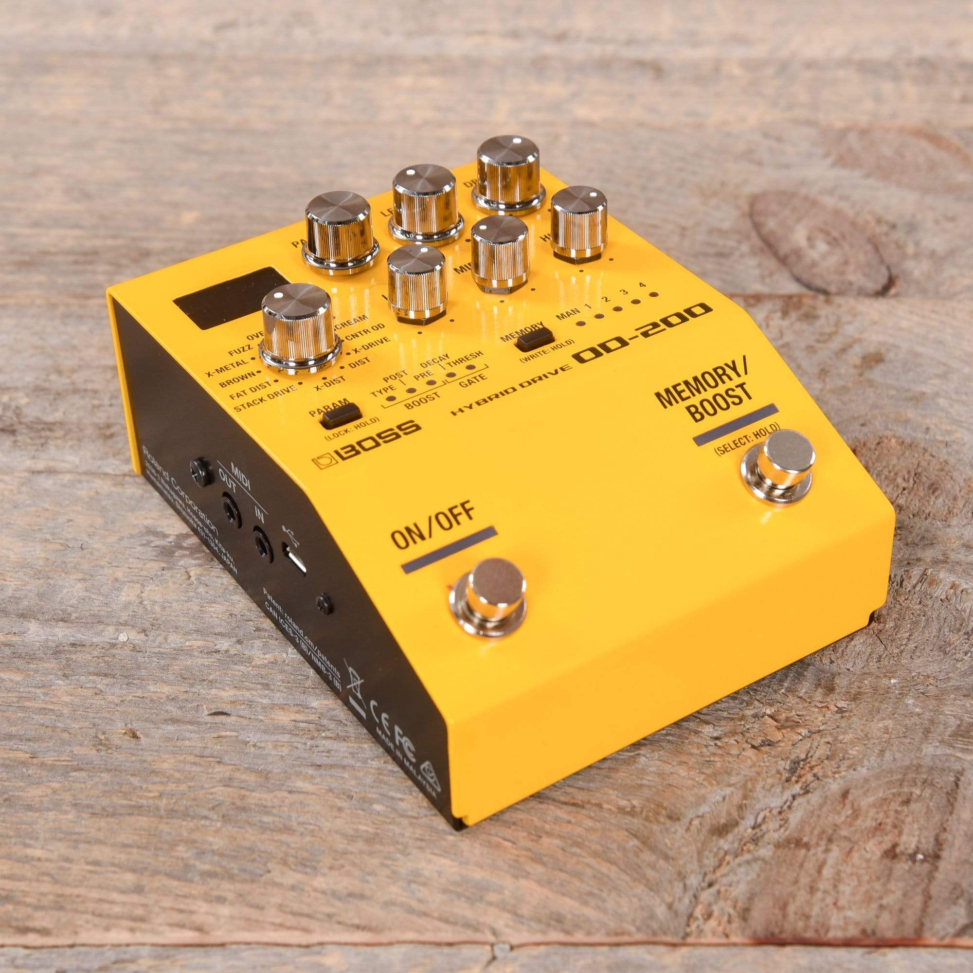 Boss OD-200 Overdrive - Effects and Pedals / Overdrive and Boost