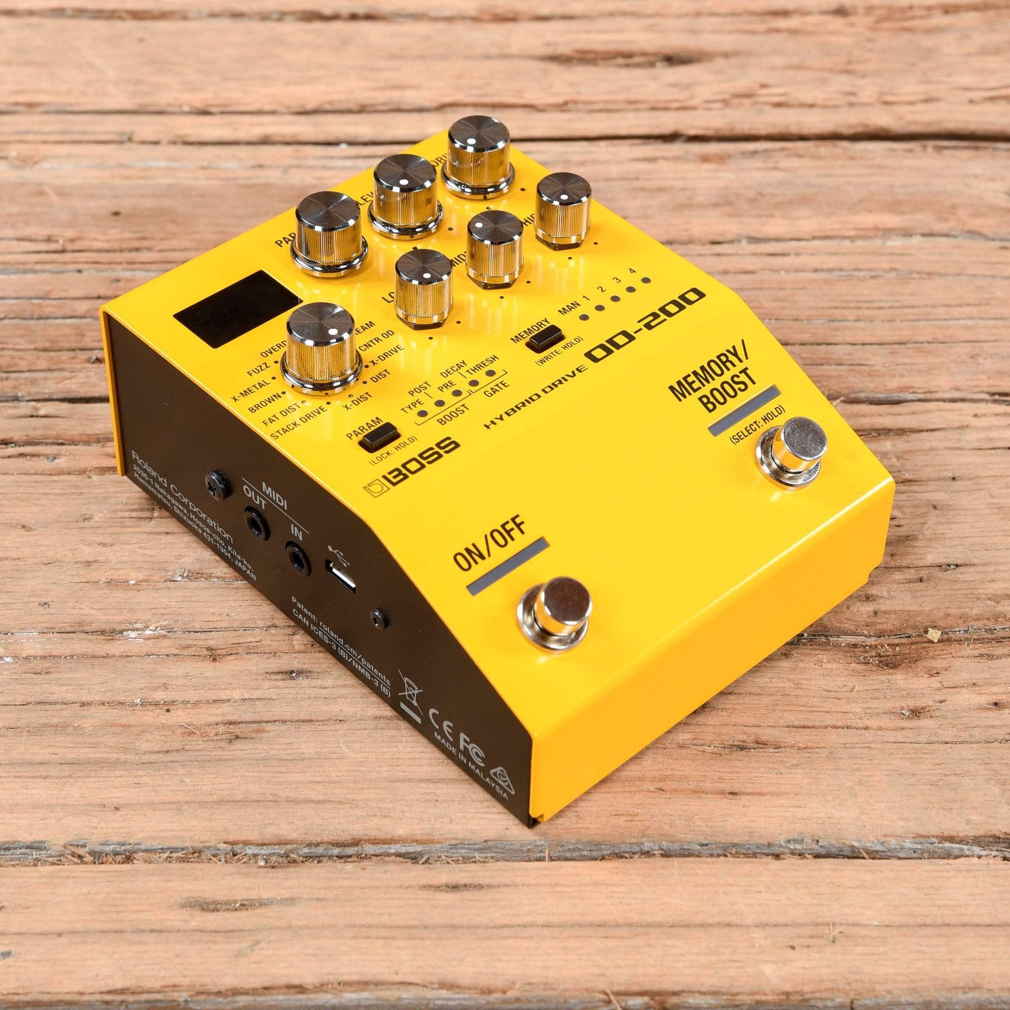 Boss OD-200 Overdrive Effects and Pedals / Overdrive and Boost