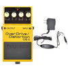Boss OS-2 Overdrive/Distortion Bundle w/ Boss PSA-120S2 Power Supply Effects and Pedals / Overdrive and Boost