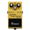 Boss SD-1W Super Overdrive Waza Craft Analog Pedal Bundle w/ 2 Roland Black Series 6 inch Patch Cables Effects and Pedals / Overdrive and Boost