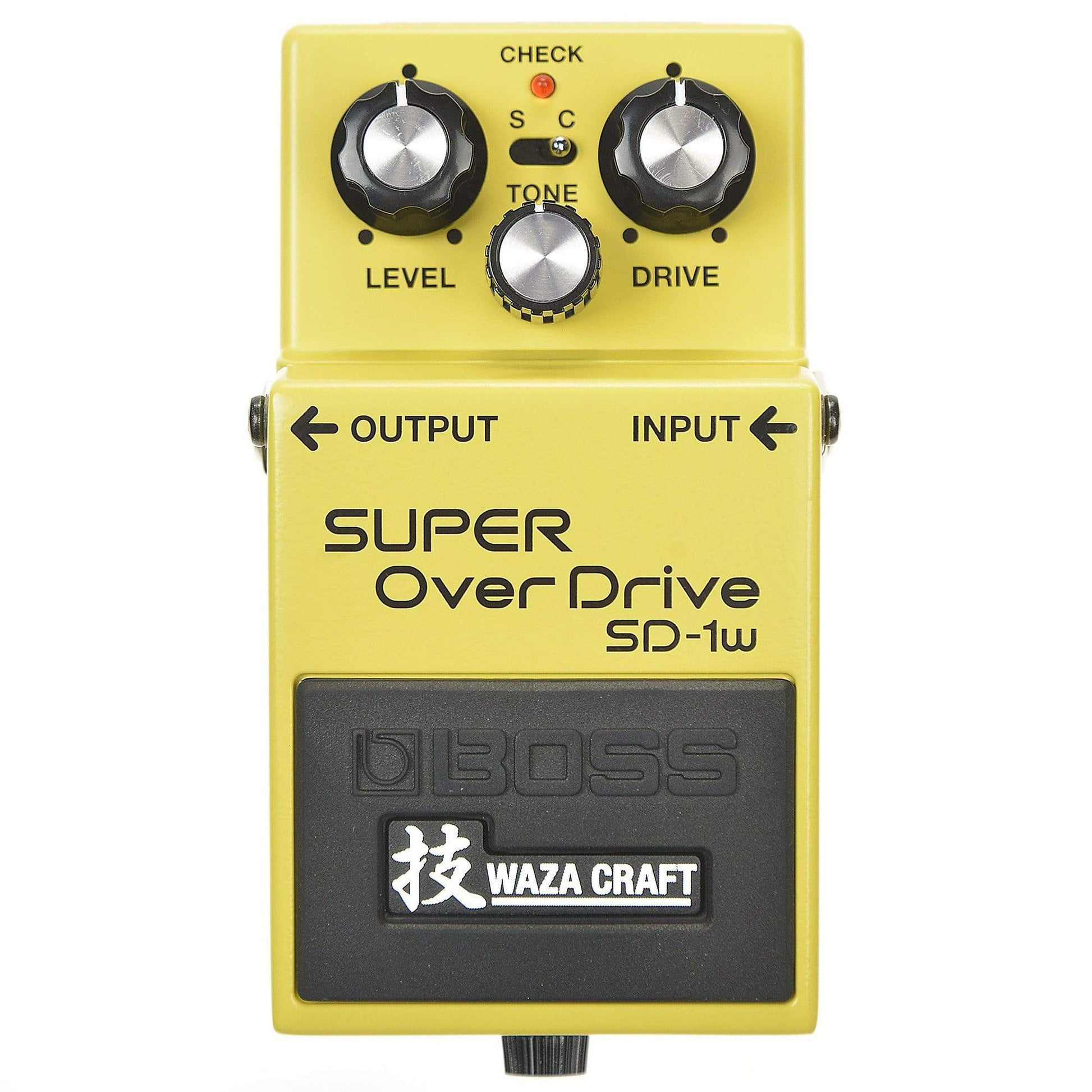 BOSS SD-1W Super Overdrive Waza Craft Special Edition Pedal