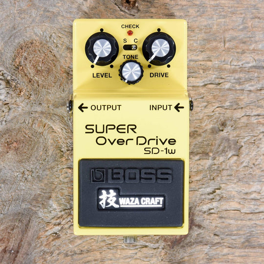 Boss SD-1W Super Overdrive Waza Craft Analog Pedal Effects and Pedals / Overdrive and Boost