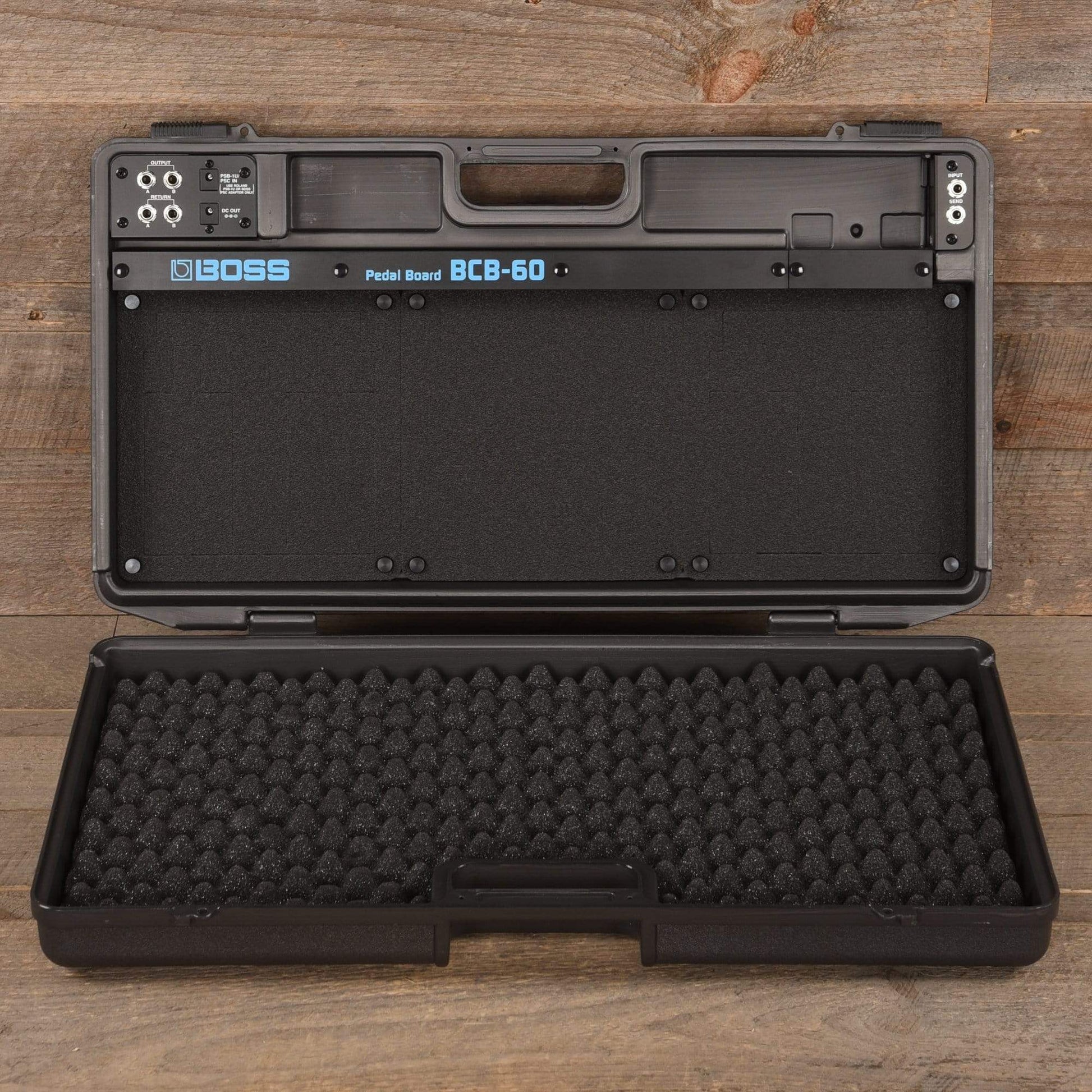 Boss BCB-60 Pedal Board Case Effects and Pedals / Pedalboards and Power Supplies