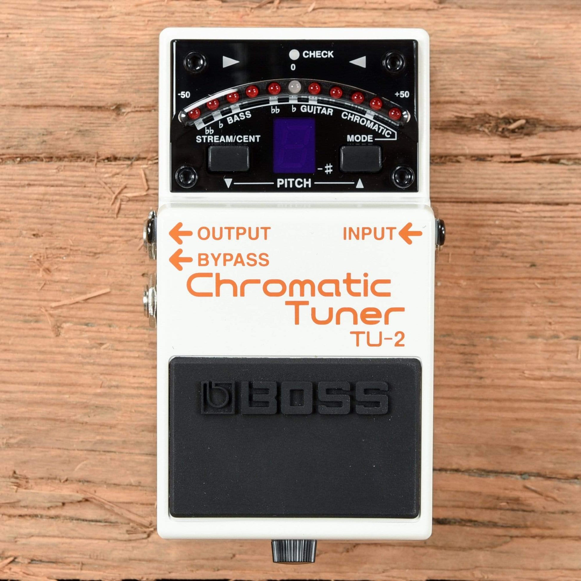 Boss TU-2 Chromatic Tuner Effects and Pedals / Tuning Pedals