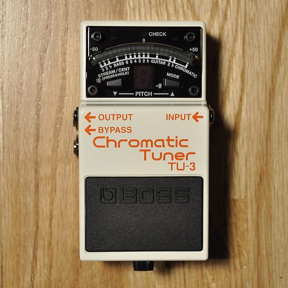 boss tu-3 pedal tuner Boss TU-3 Chromatic Pedal Tuner – Chicago Music Exchange