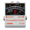 Boss TU-3S Chromatic Tuner Bundle w/ 2 Roland Black Series 6 inch Patch Cables Effects and Pedals / Tuning Pedals