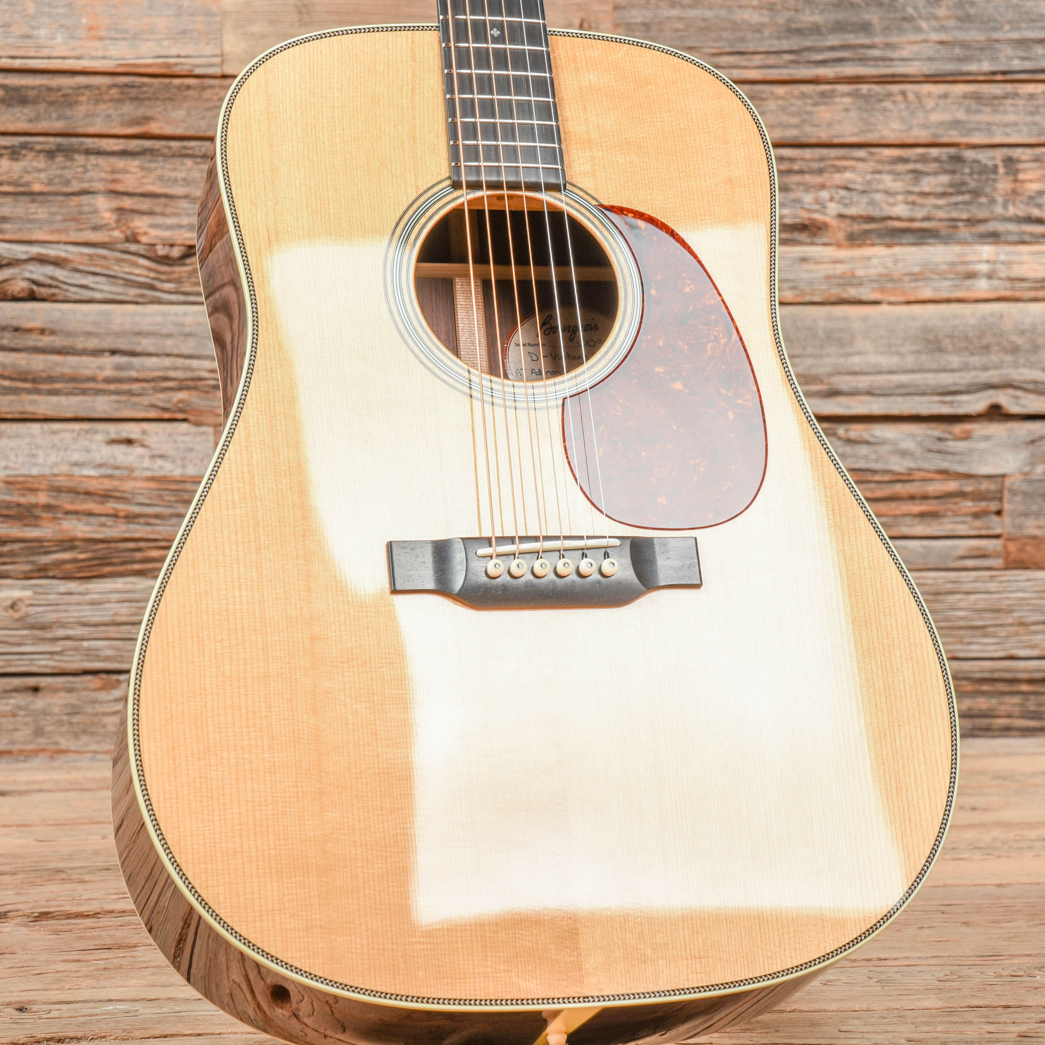 Bourgeois D-Vintage HS Aged Tone Natural 2021 Acoustic Guitars / Dreadnought