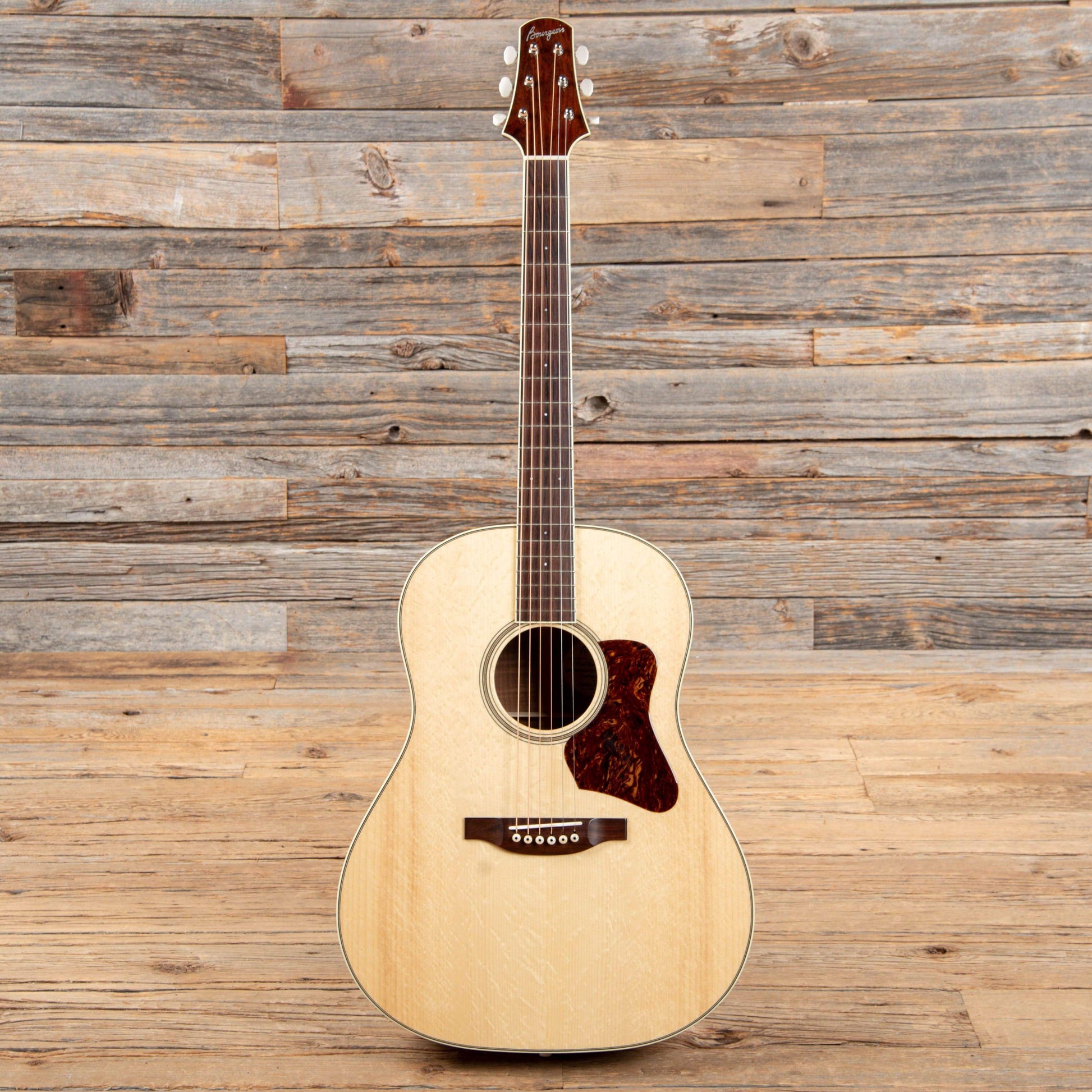 Bourgeois Slope D Banjo Killer Bearclaw Adirondack Spruce Top & Tasmanian Blackwood Back & Sides Natural 2018 Acoustic Guitars / Dreadnought