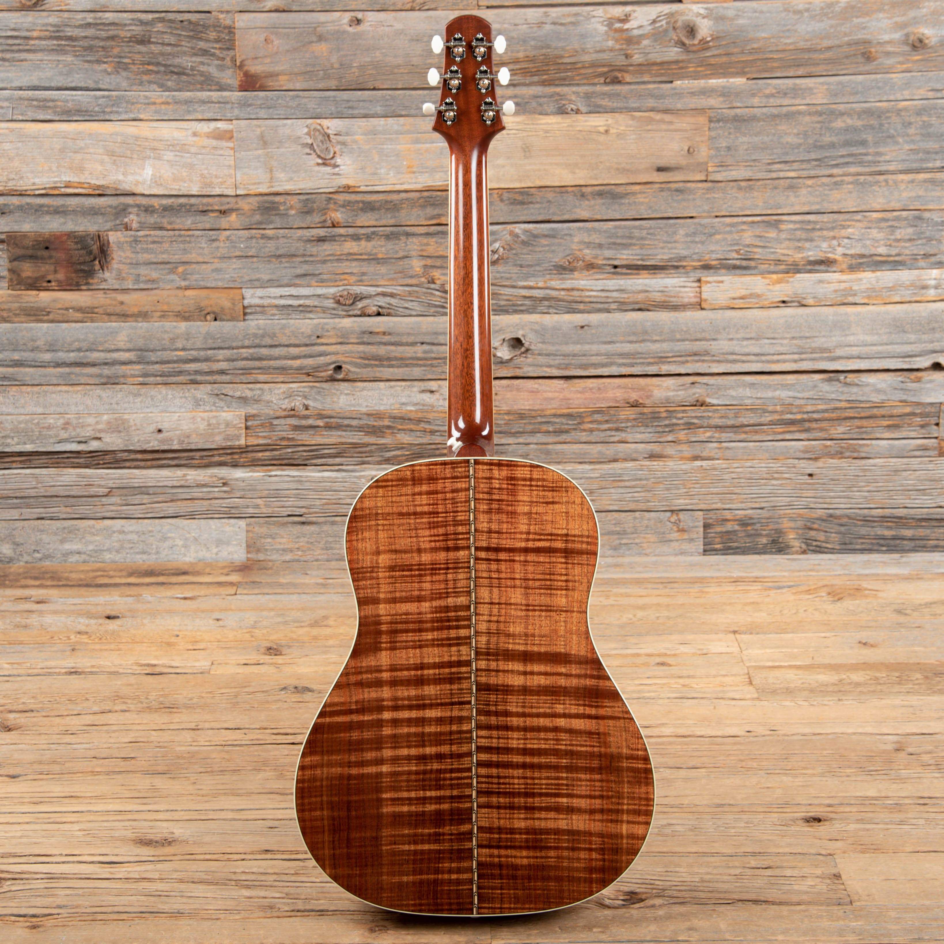 Bourgeois Slope D Banjo Killer Bearclaw Adirondack Spruce Top & Tasmanian Blackwood Back & Sides Natural 2018 Acoustic Guitars / Dreadnought