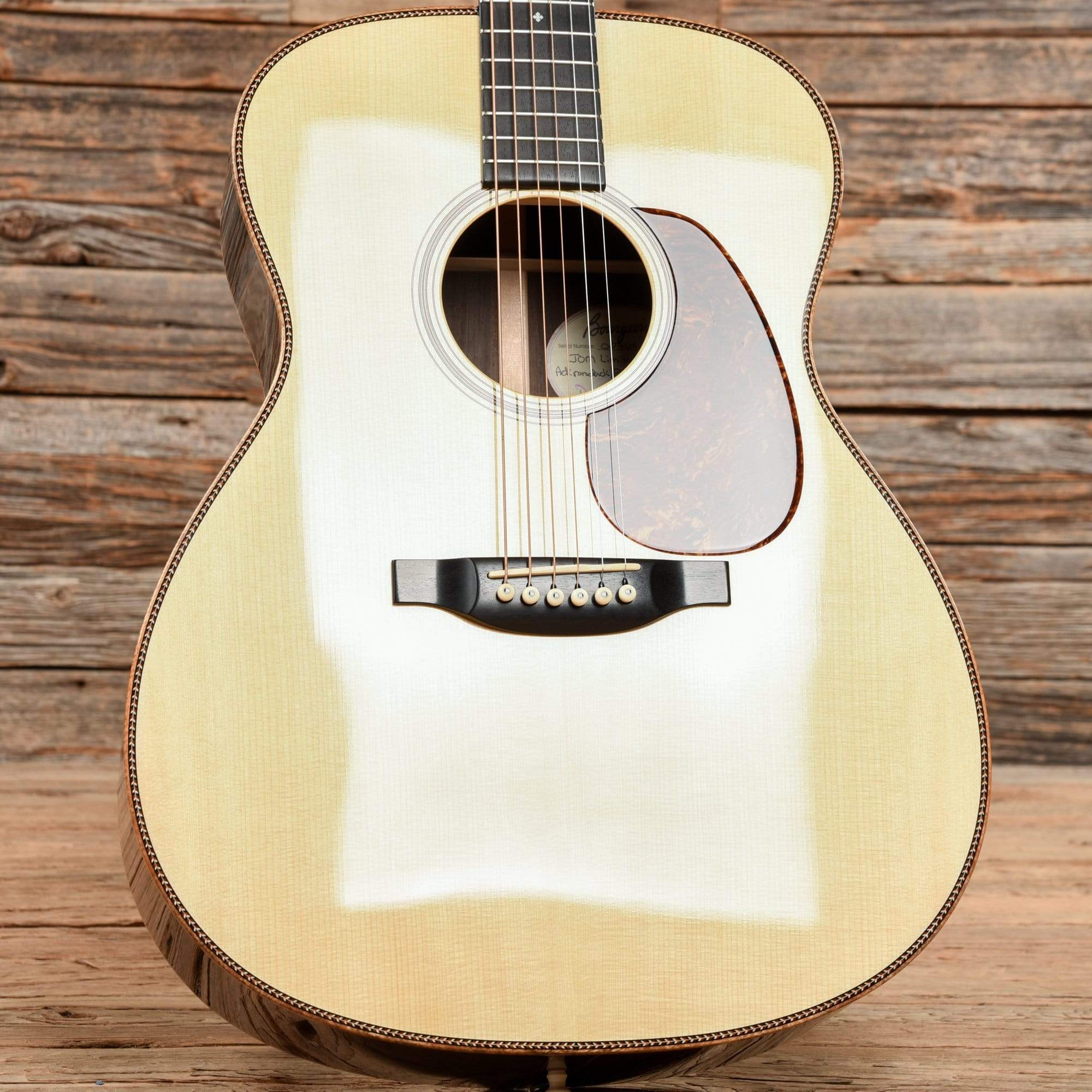 Bourgeois Limited Edition JOM Adirondack/Brazilian Rosewood Natural Acoustic Guitars / Jumbo